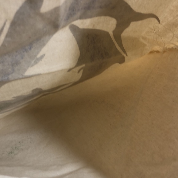 100% Cotton Three Dolphins in a Circle Tote Bag - Picture 3 of 7